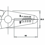 Piergiacomi Shears, wire stripper, pliers in one tool