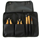 Piergiacomi Set of 5 different hand tools (1 tweezers. 1 cutter, 1 pliers and 2 screwdrivers)
