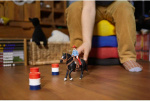 Schleich Farm World 42576 Cowgirl barrel racing