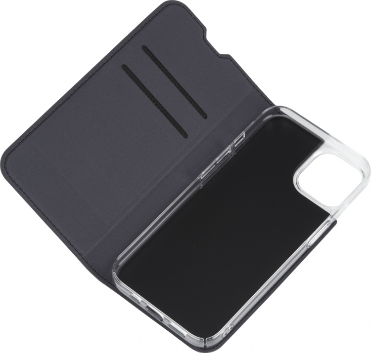 FoneKit BookCase, iPhone 15 Pro Max, svart