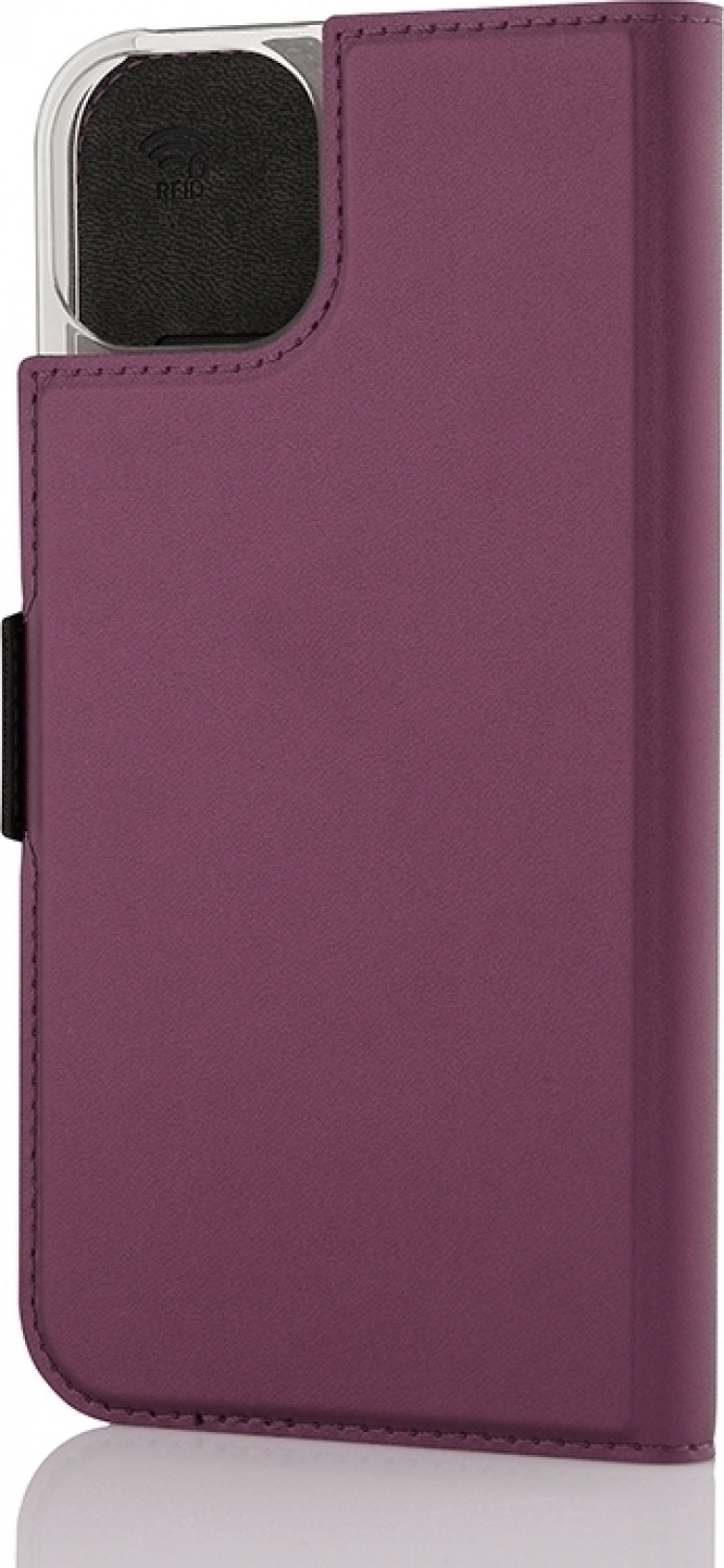 Wave BookCase -skyddshölje, MagSafe-kompatibel, iPhone 15 Plus, smoky sangria Wave BookCase -skyddshölje, MagSafe-kompatibel, iPhone 15 Plus, smoky sangria