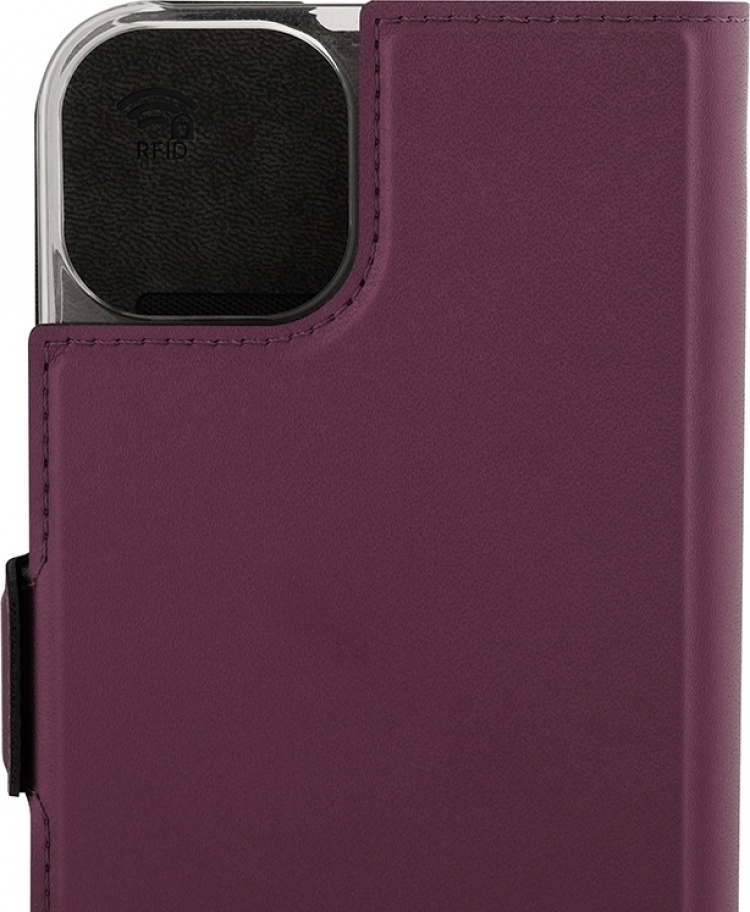 Wave BookCase -skyddshölje, MagSafe-kompatibel, iPhone 15 Plus, smoky sangria Wave BookCase -skyddshölje, MagSafe-kompatibel, iPhone 15 Plus, smoky sangria