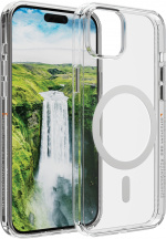dbramante Iceland Ultra D3O MagSafe-skyddsfodral, iPhone 15, transparent dbramante Iceland Ultra D3O MagSafe-skyddsfodral, iPhone 15, transparent