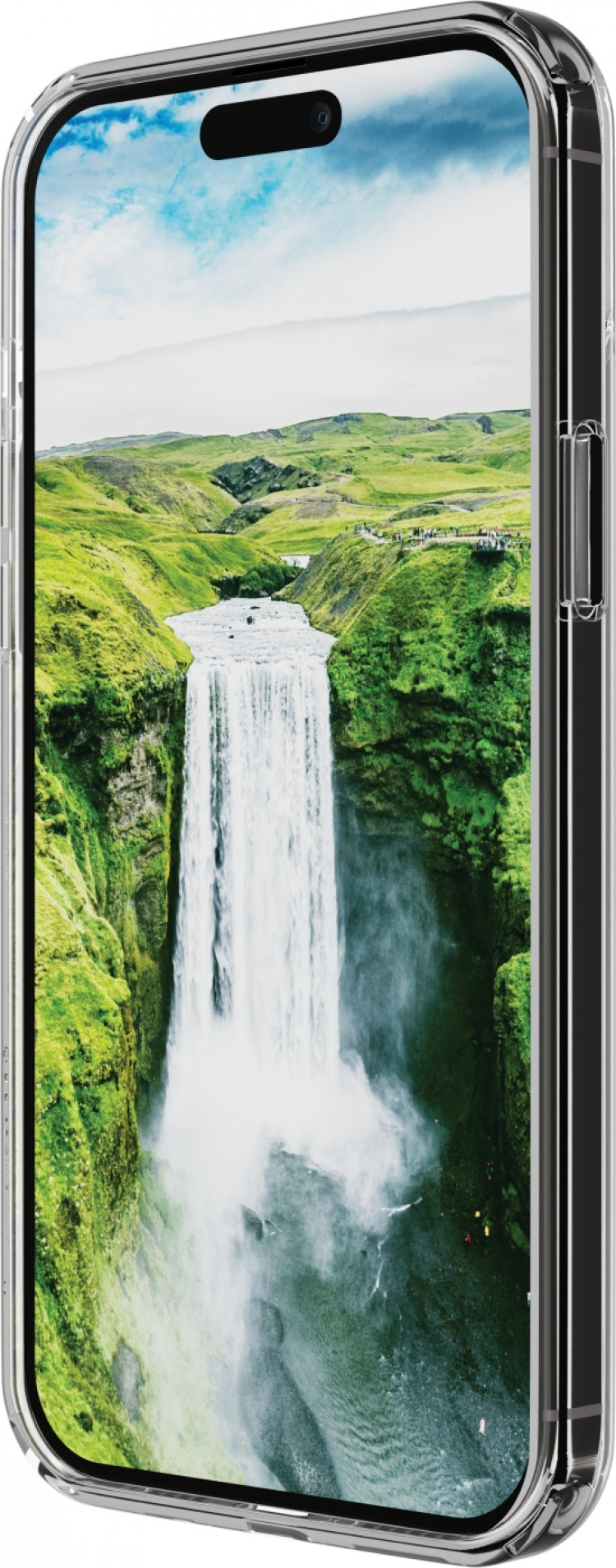 dbramante Iceland Ultra D3O MagSafe -skyddsfodral, iPhone 15 Plus, genomskinlig. dbramante Iceland Ultra D3O MagSafe -skyddsfodral, iPhone 15 Plus, genomskinlig.