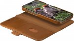Dbramante1928 Lynge, plånbok och skyddsfodral, iPhone 15 Pro Max, brun