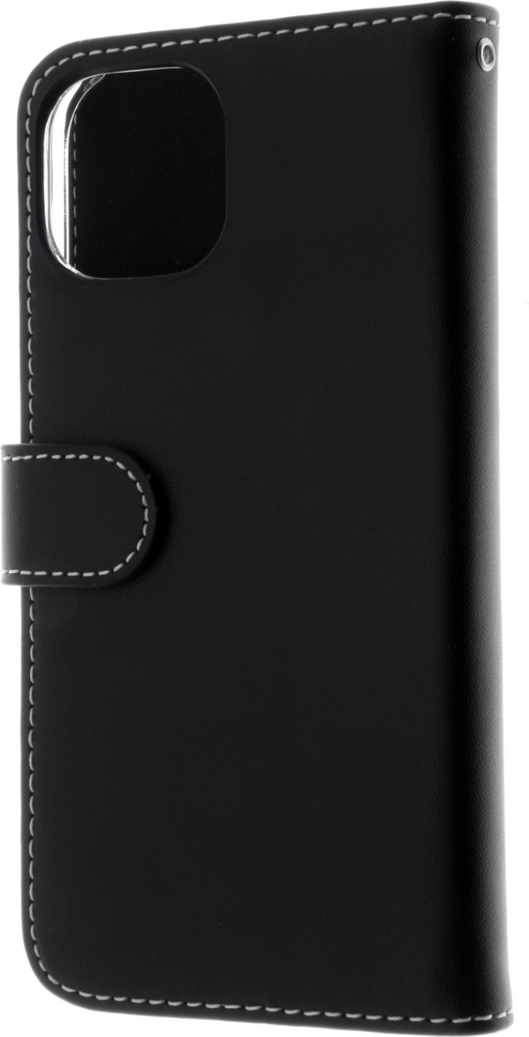 Insmat Exclusive Flip Case plånboksfodral, iPhone 15, svart