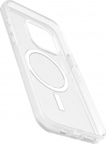 Otterbox Symmetry Clear för MagSafe -skyddsskal, iPhone 15 Pro Max, genomskinligt Otterbox Symmetry Clear för MagSafe -skyddsskal, iPhone 15 Pro Max, genomskinligt