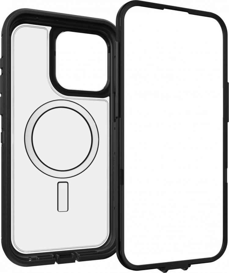 Otterbox Defender XT-skyddsfodral, iPhone 15 Pro Max, svart / transparent. Otterbox Defender XT-skyddsfodral, iPhone 15 Pro Max, svart / transparent.