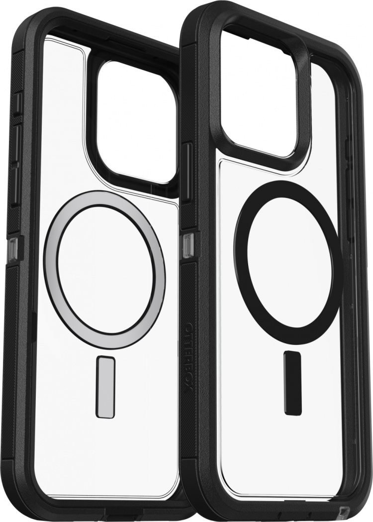 Otterbox Defender XT-skyddsfodral, iPhone 15 Pro Max, svart / transparent. Otterbox Defender XT-skyddsfodral, iPhone 15 Pro Max, svart / transparent.