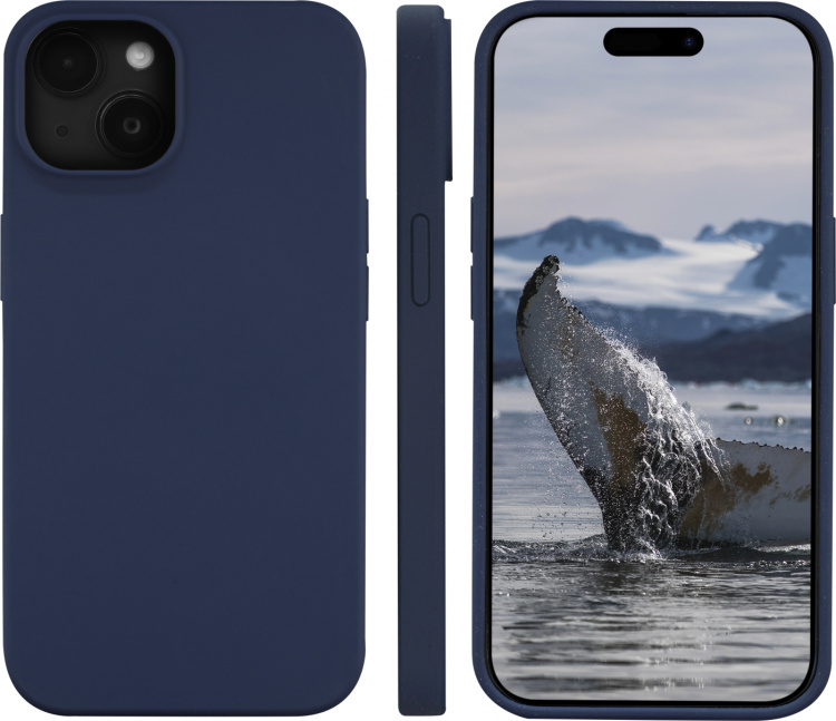 Dbramante1928 Monaco skyddsfodral, iPhone 15, Pacific Blue