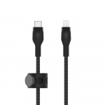 Belkin BOOST CHARGE USB-C to LTG Braided Silicon, 3m, Black Belkin BOOST CHARGE USB-C to LTG Braided Silicon, 3m, Black