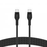 Belkin BOOST CHARGE USB-C to USB-C 2.0 Braided Silicon, 2m, Black