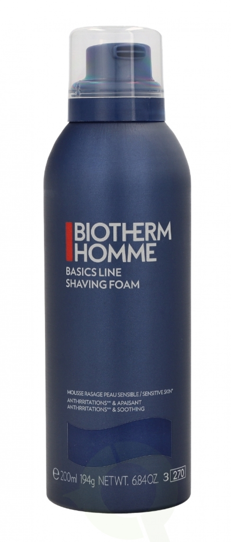 Biotherm Homme Shaving Foam Close Shave 200 ml Anti-Irritation & Anti-Rednesses