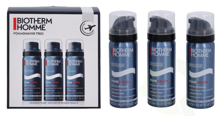 Biotherm Travel Trio 150 ml 3x50ml Sensative Skin Shaving Foam