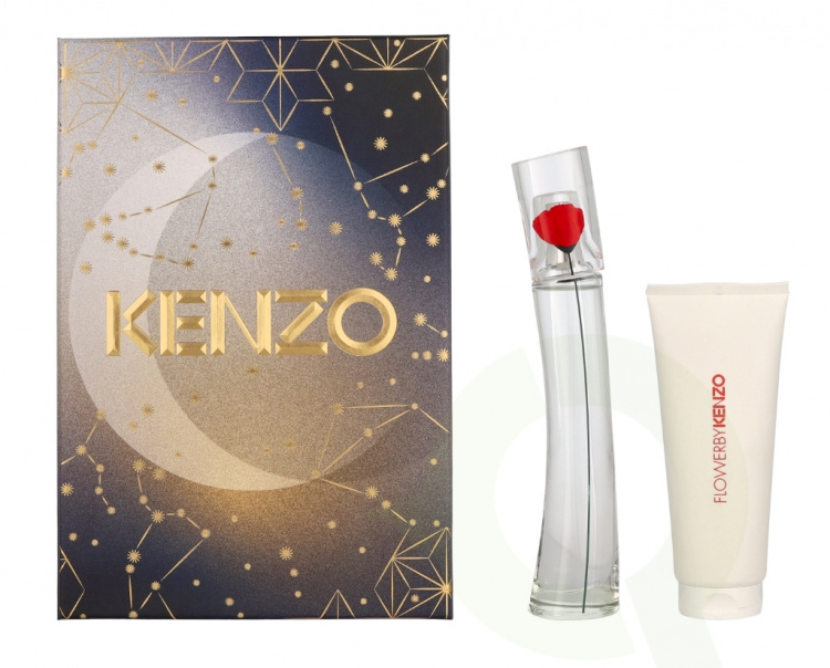 Kenzo Flower By Kenzo Giftset 105 ml Edp Spray 30ml/Body Milk 75ml