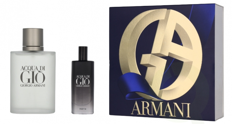 Armani Acqua Di Gio Pour Homme Giftset 115 ml Edt Spray 100ml/Edp Spray 15ml