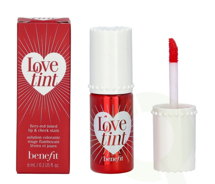 Benefit Lovetint Fiery-Red Tinted Lip & Cheek Stain 6 ml