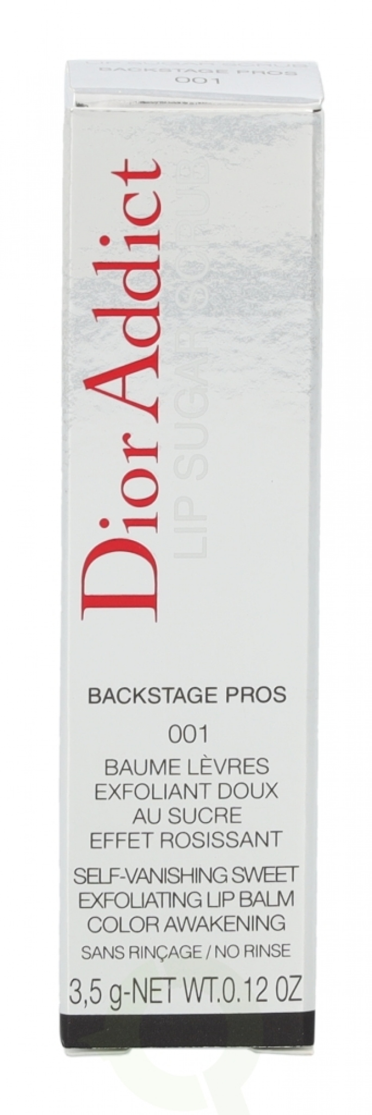 Dior Addict Lip Sugar Scrub 3.5 gr #001 Backstage Pros