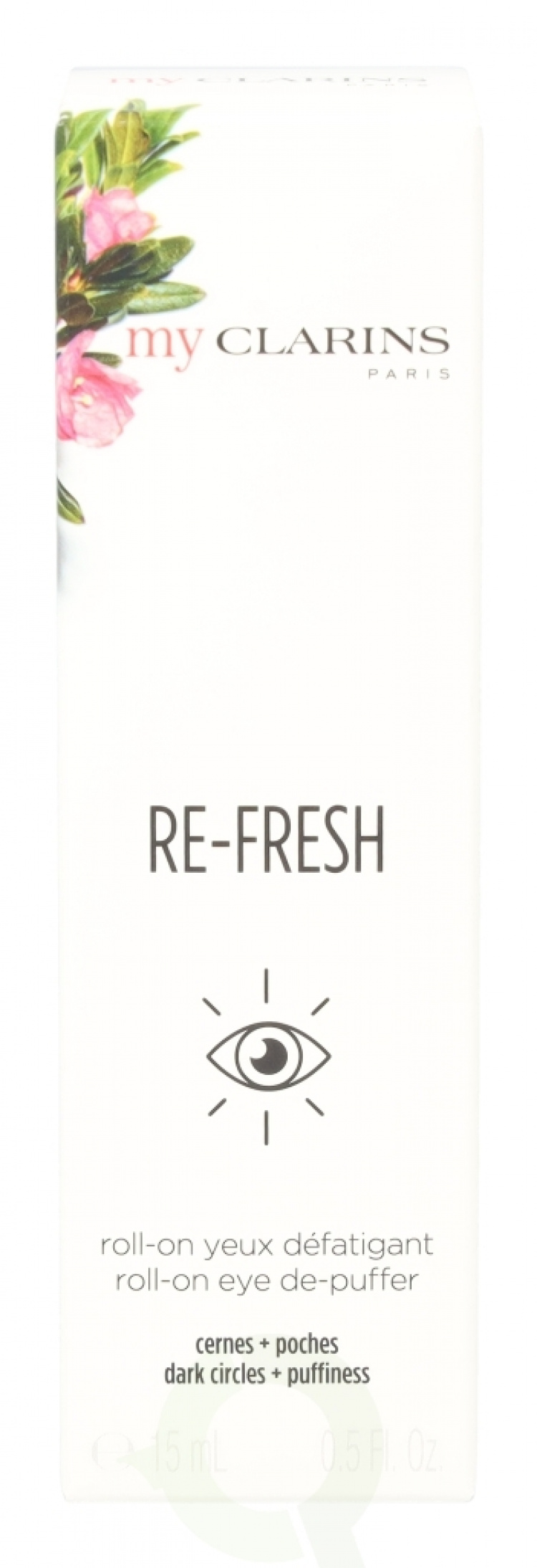 Clarins My Clarins Re-Fresh Roll-On Eye De-Puffer 15 ml Dark Circles + Puffiness