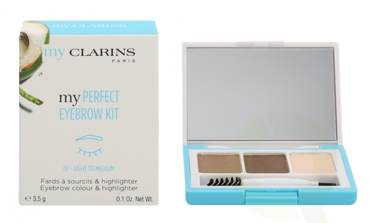Clarins My Clarins My Perfect Eyebrow Kit 3.5 gr #01 Light To Medium
