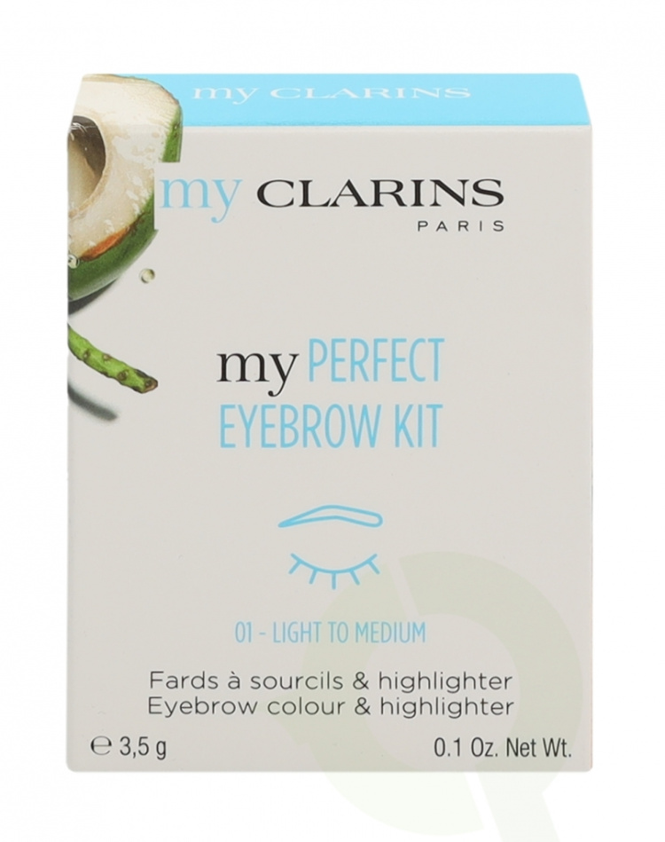 Clarins My Clarins My Perfect Eyebrow Kit 3.5 gr #01 Light To Medium