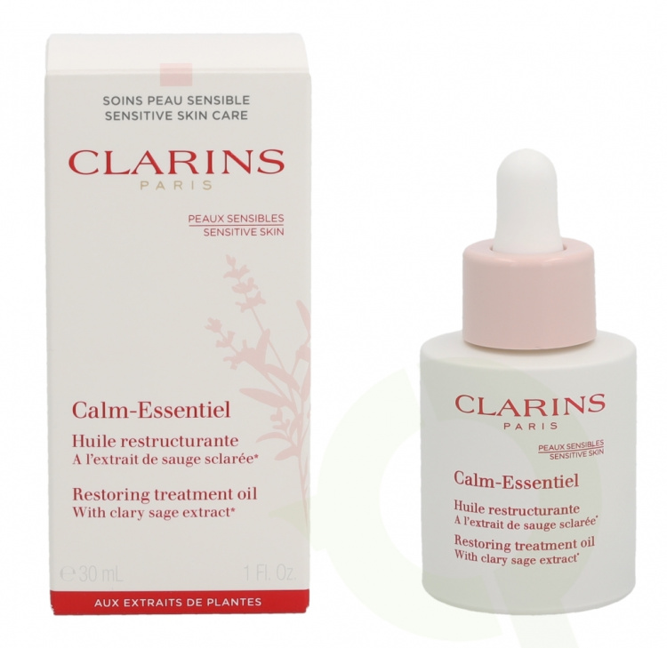 Clarins Calm-Essentiel Restoring Treatment Oil 30 ml Sensitive Skin Care
