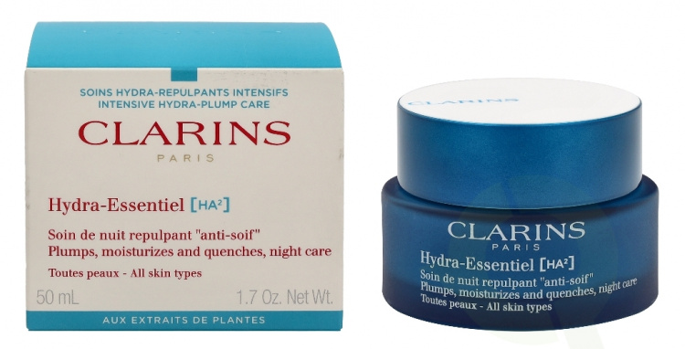 Clarins Hydra-Essentiel Night Cream 50 ml All Skin Types