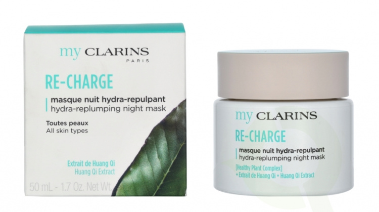 Clarins Re-Charge Hydra-Replumping Night Mask 50 ml All Skin Types