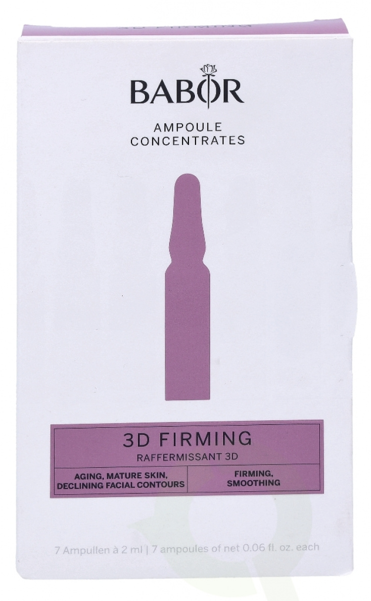 Babor 3D Firming Ampoule Concentrates 14 ml 7x2ml - Aging, Mature Skin