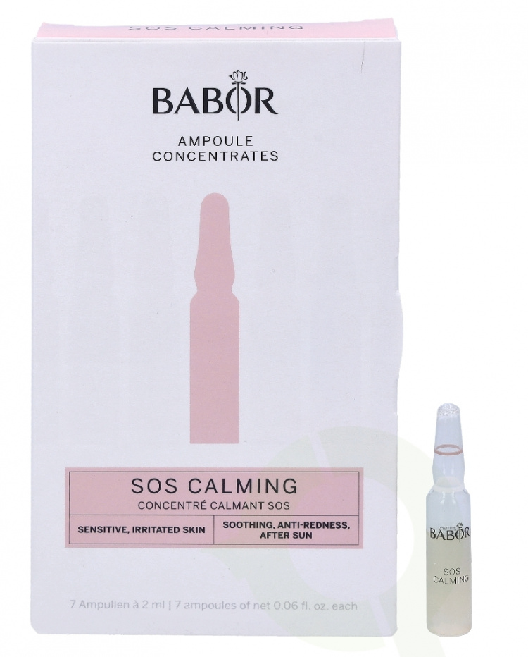 Babor SOS Calming Ampoule Concentrates 14 ml 7x2ml/Sensitive & Irritated Skin