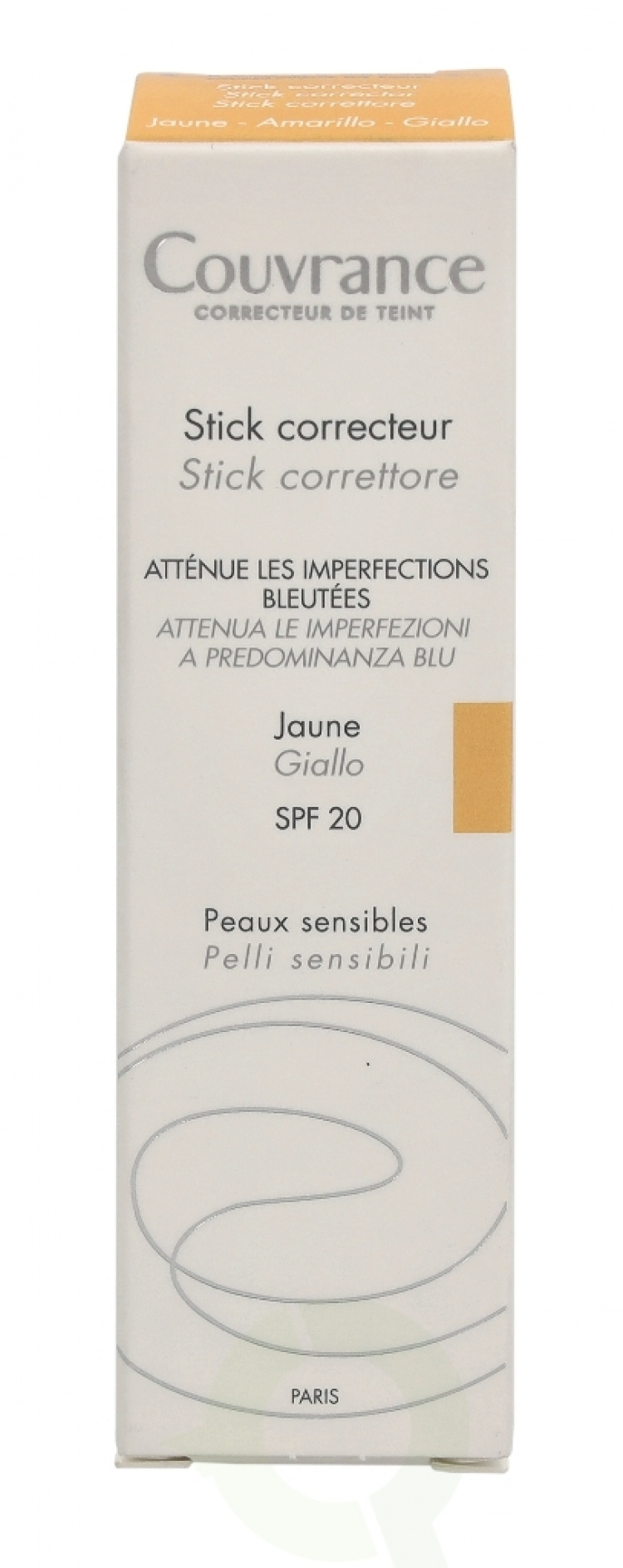 Avene Couvrance Concealer Stick SPF30 3.5 gr Yellow