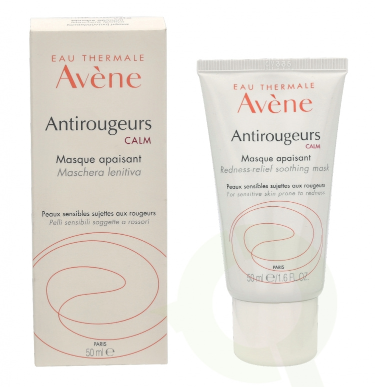Avene Antirougeurs Calm Soothing Repair Mask 50 ml Sensitive Skin Prone To Redness
