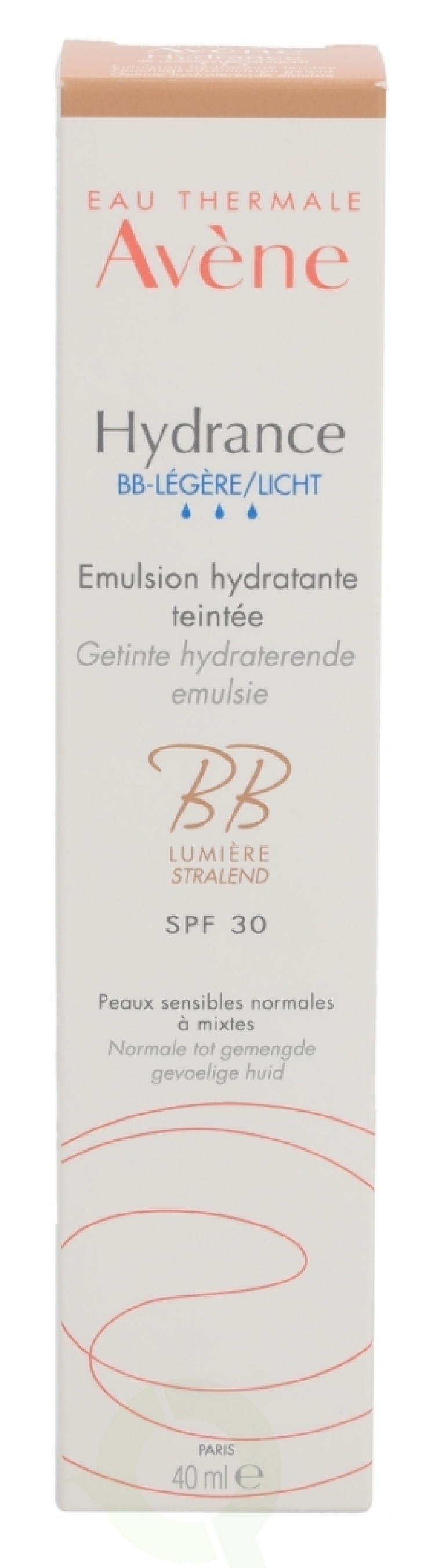 Avene Hydrance BB-Light SPF30 40 ml For Normal To Combination Sensitive Skin
