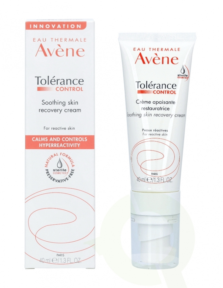 Avene Tolerance Control Cream 40 ml For Reactive Skin
