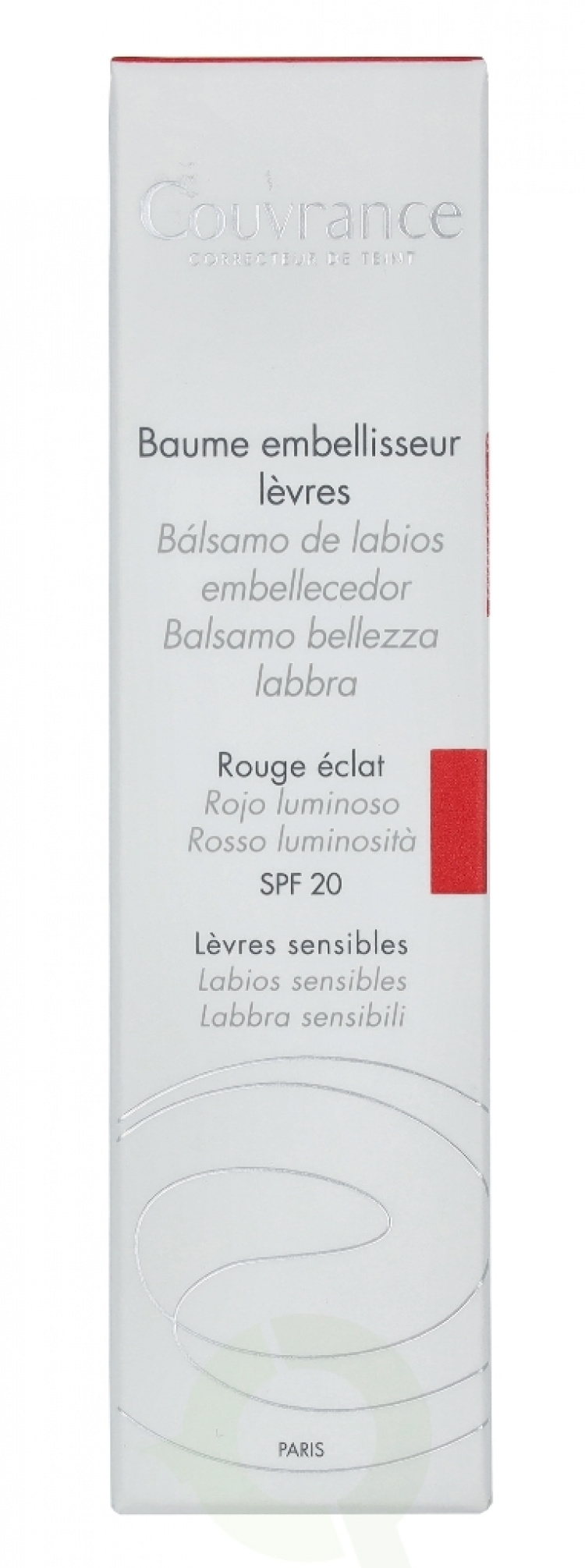 Avene Couvrance Beautifying Lip Balm SPF20 3 gr Bright Red