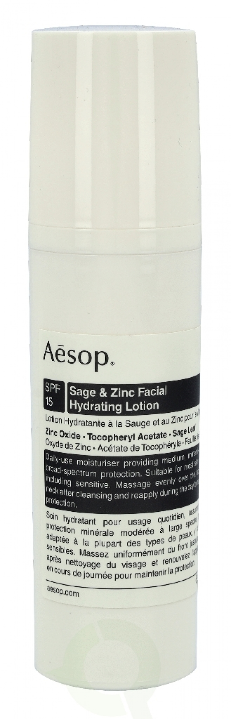 AESOP Sage & Zinc Facial Hydrating Lotion SPF15 50 ml