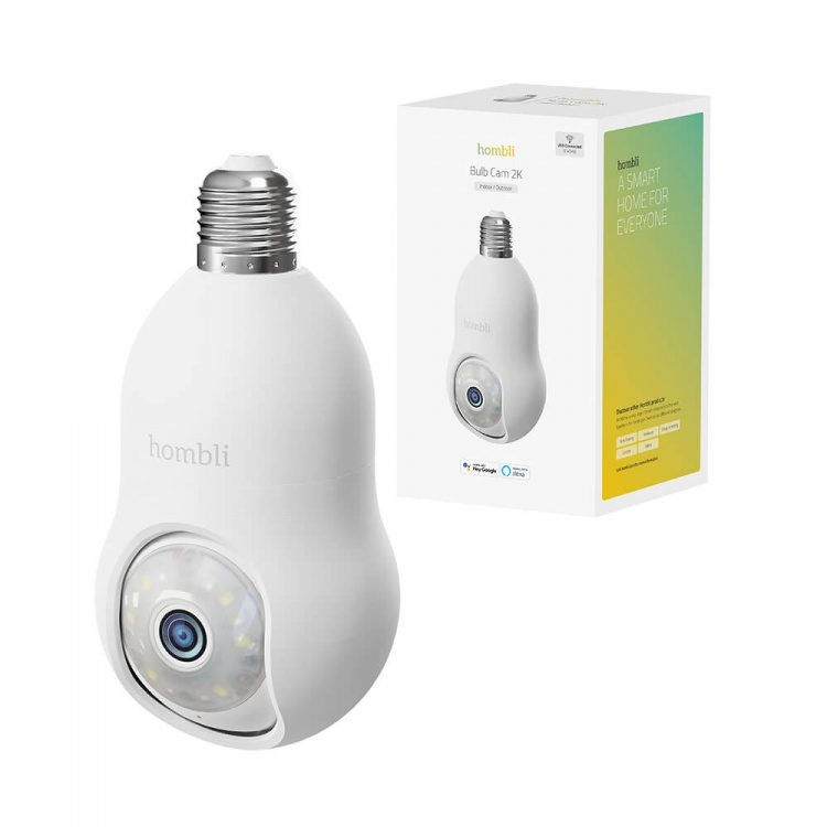 Hombli Smart Bulb Camera White