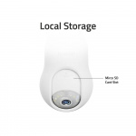 Hombli Smart Bulb Camera White