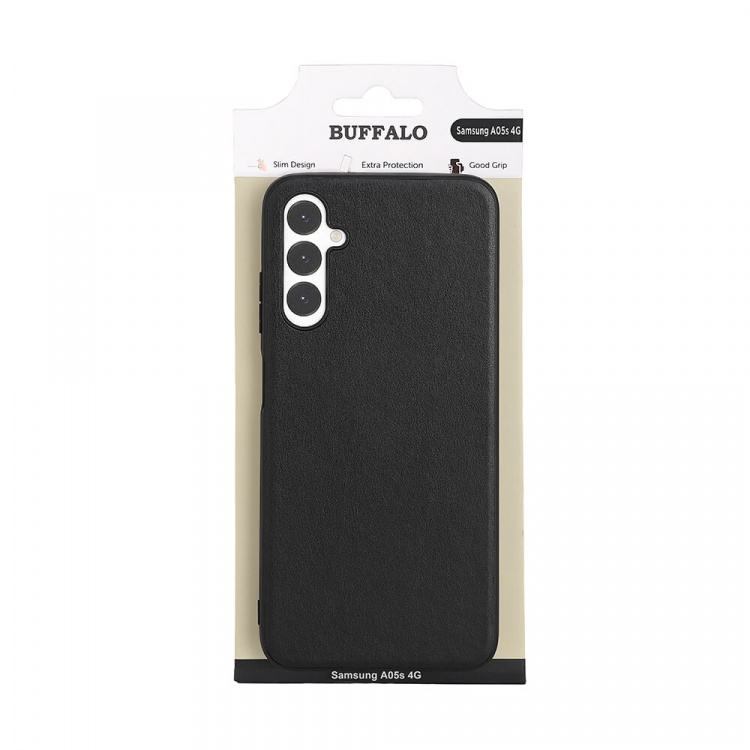 Buffalo Phone case PU Black - Samsung A05s 4G Buffalo Phone case PU Black - Samsung A05s 4G