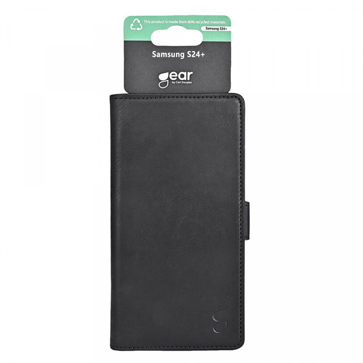 Gear Wallet Case 3 Card Slots Black - Samsung S24+ 5G Gear Wallet Case 3 Card Slots Black - Samsung S24+ 5G