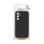 Onsala Phone Case with Silicone Feel Black - Samsung S23 FE 5G