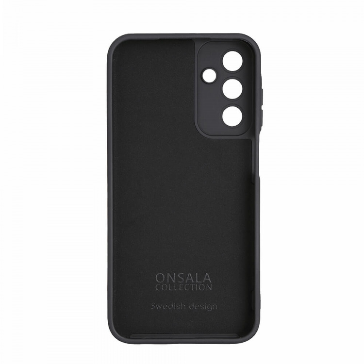 Onsala Phone Case with Silicone Feel Black - Samsung A15 5G/A15 4G Onsala Phone Case with Silicone Feel Black - Samsung A15 5G/A15 4G