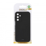 Onsala Phone Case with Silicone Feel Black - Samsung A15 5G/A15 4G Onsala Phone Case with Silicone Feel Black - Samsung A15 5G/A15 4G