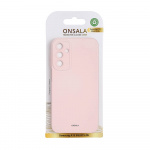 Onsala Phone Case with Silicone Feel Chalk Pink - Samsung A15 5G/A15 4G Onsala Phone Case with Silicone Feel Chalk Pink - Samsung A15 5G/A15 4G