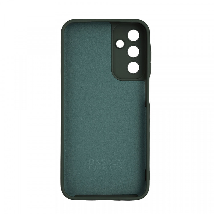 Onsala Phone Case with Silicone Feel Olive Green - Samsung A15 5G/A15 4G Onsala Phone Case with Silicone Feel Olive Green - Samsung A15 5G/A15 4G