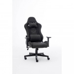 RAPTOR Gaming Chair GS-100 Full Size, Soft Fabric, Dark Grey
