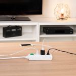 Hama Power Strip 3-way Switch White 3.0m Hama Power Strip 3-way Switch White 3.0m