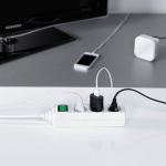 Hama Power Strip 3-way Switch White 3.0m Hama Power Strip 3-way Switch White 3.0m