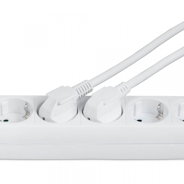 Hama Power Strip 6-way Switch White 1.4m Hama Power Strip 6-way Switch White 1.4m