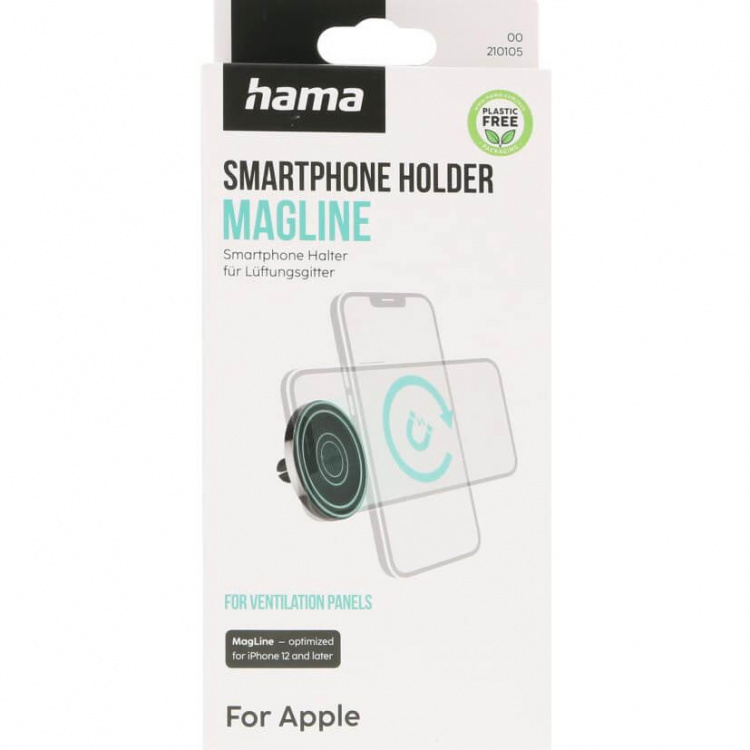 Hama MagLine Phone Holder Magnetic Vent Hama MagLine Phone Holder Magnetic Vent